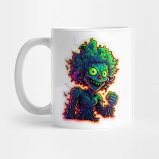 Colorful melting Psycho Clown design #1 Mug